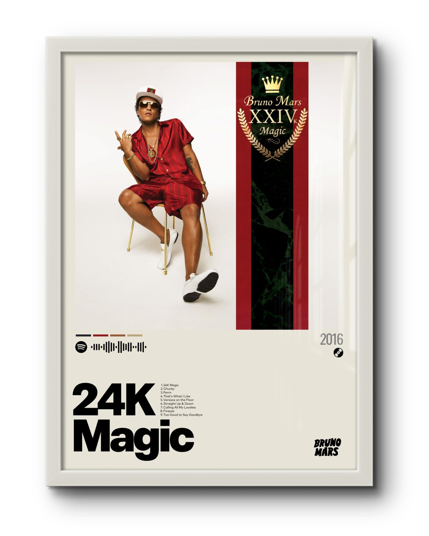 Quadro: 24K Magic (2016) by Bruno Mars