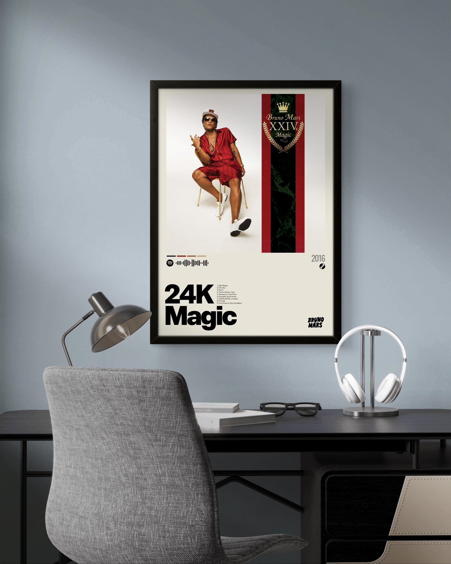 Quadro: 24K Magic (2016) by Bruno Mars