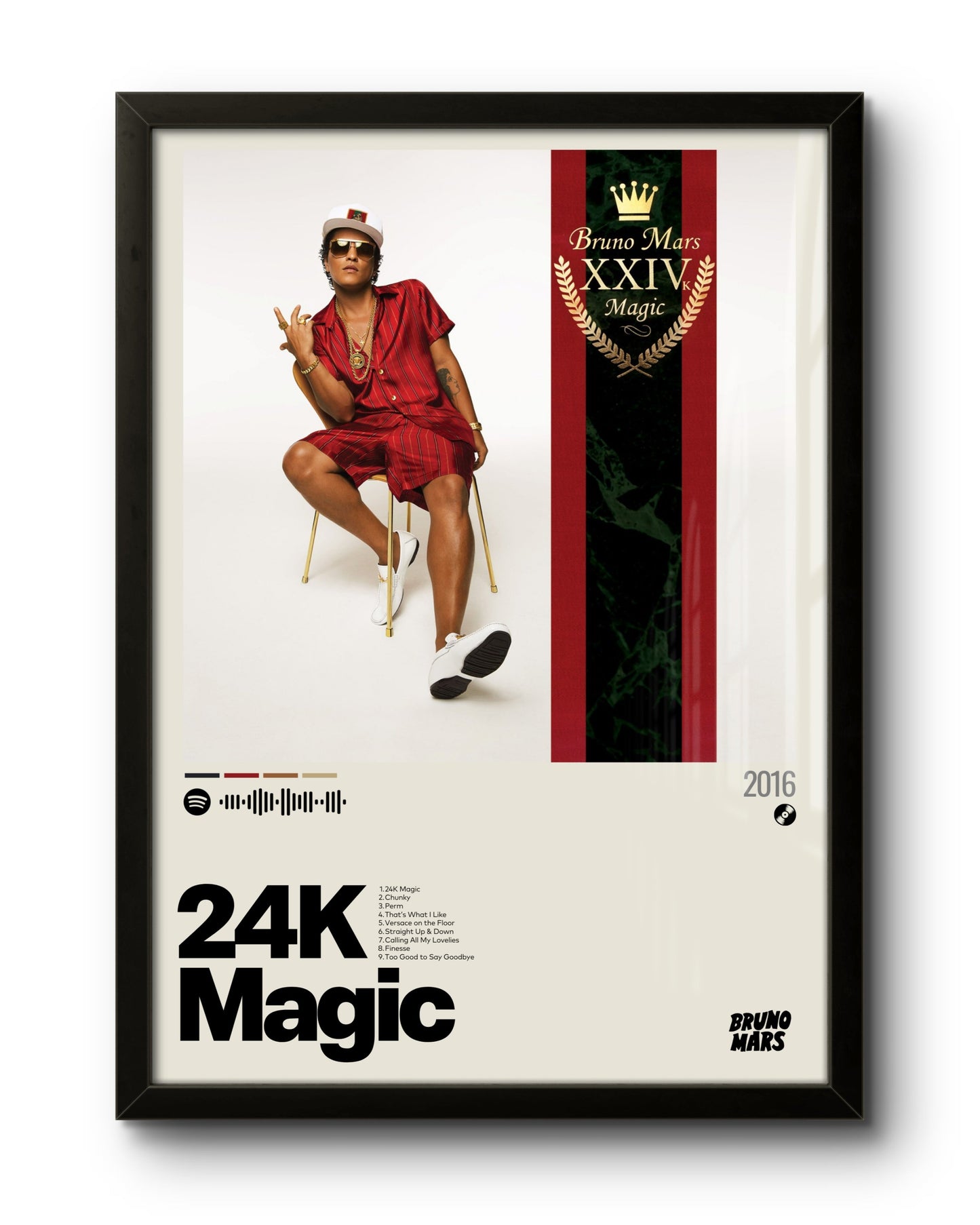 Quadro: 24K Magic (2016) by Bruno Mars