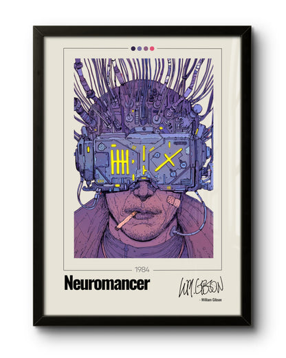 Quadro: Neuromancer (1984) by William Gibson