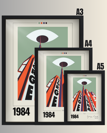Quadro: 1984 (1949) by George Orwell