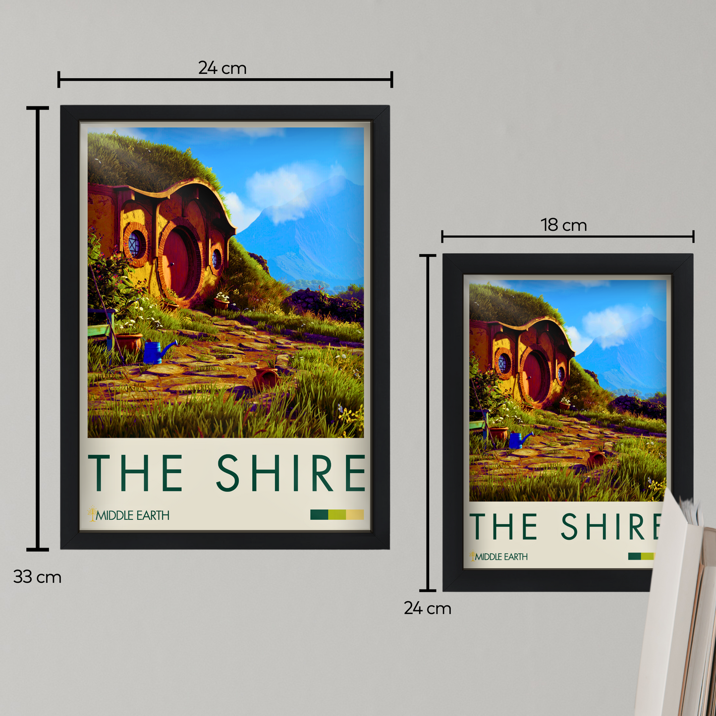 Quadro: The Shire / O Condado (O Senhor dos Anéis)