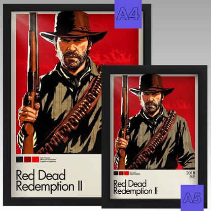 Quadro: Red Dead Redemption 2 (2018) v2 - Quadraê