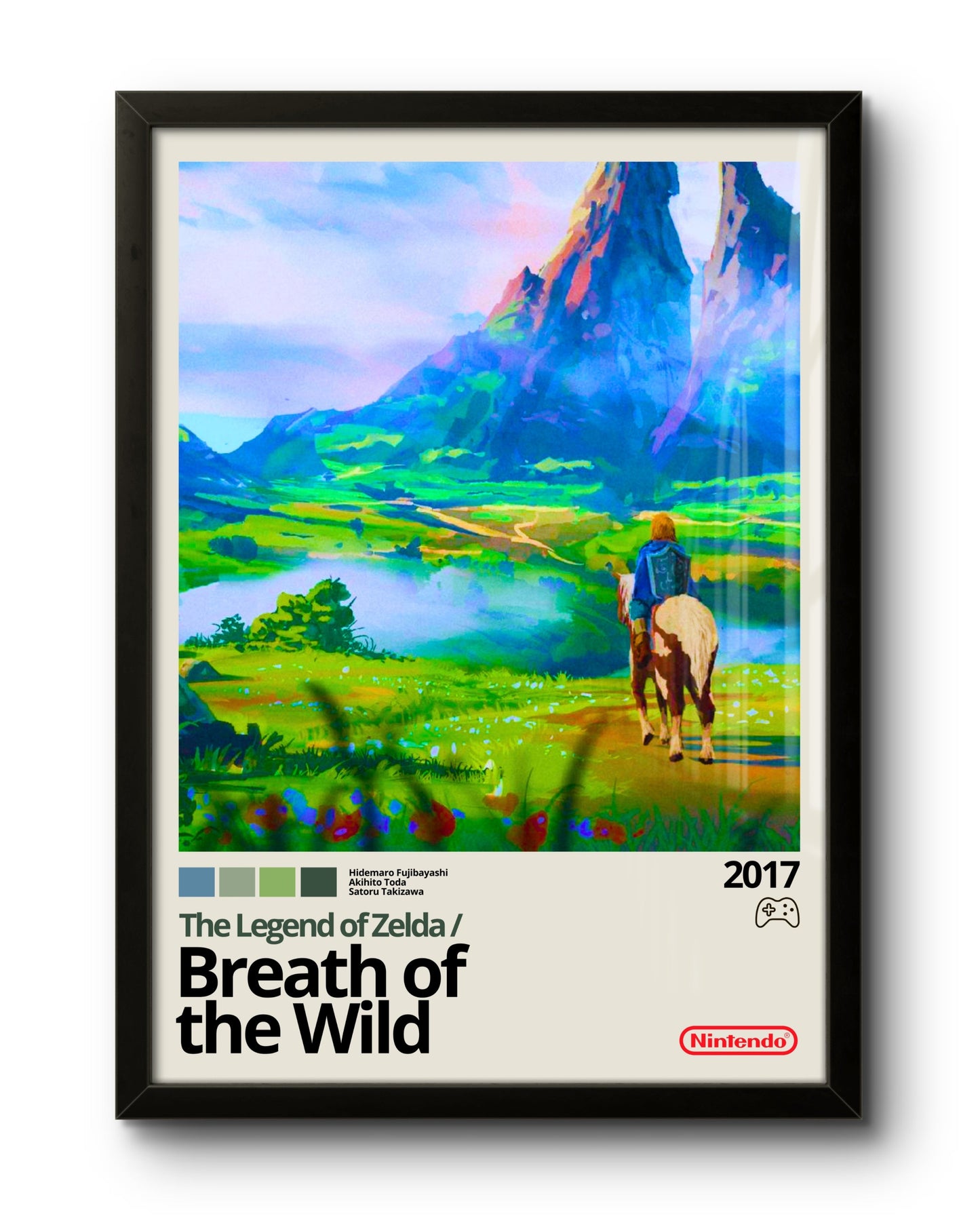 Quadro: The Legend of Zelda - Breath of the Wild (2017)