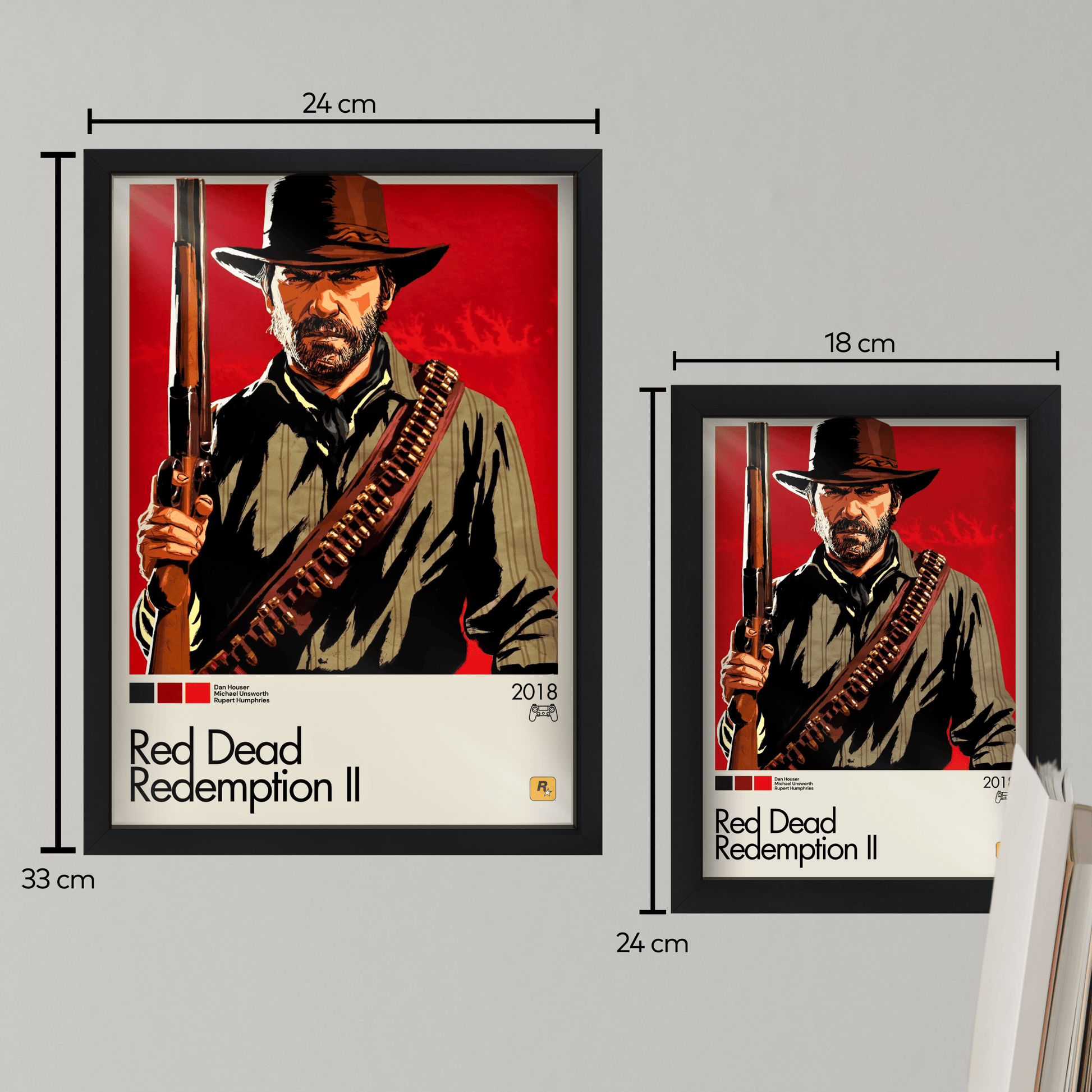 Quadro: Red Dead Redemption 2 (2018) v2 - Quadraê
