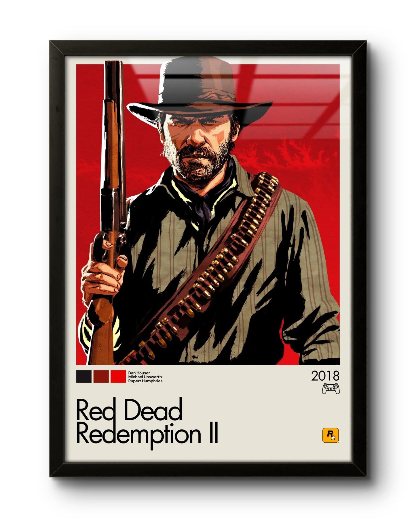 Quadro: Red Dead Redemption 2 (2018) v2