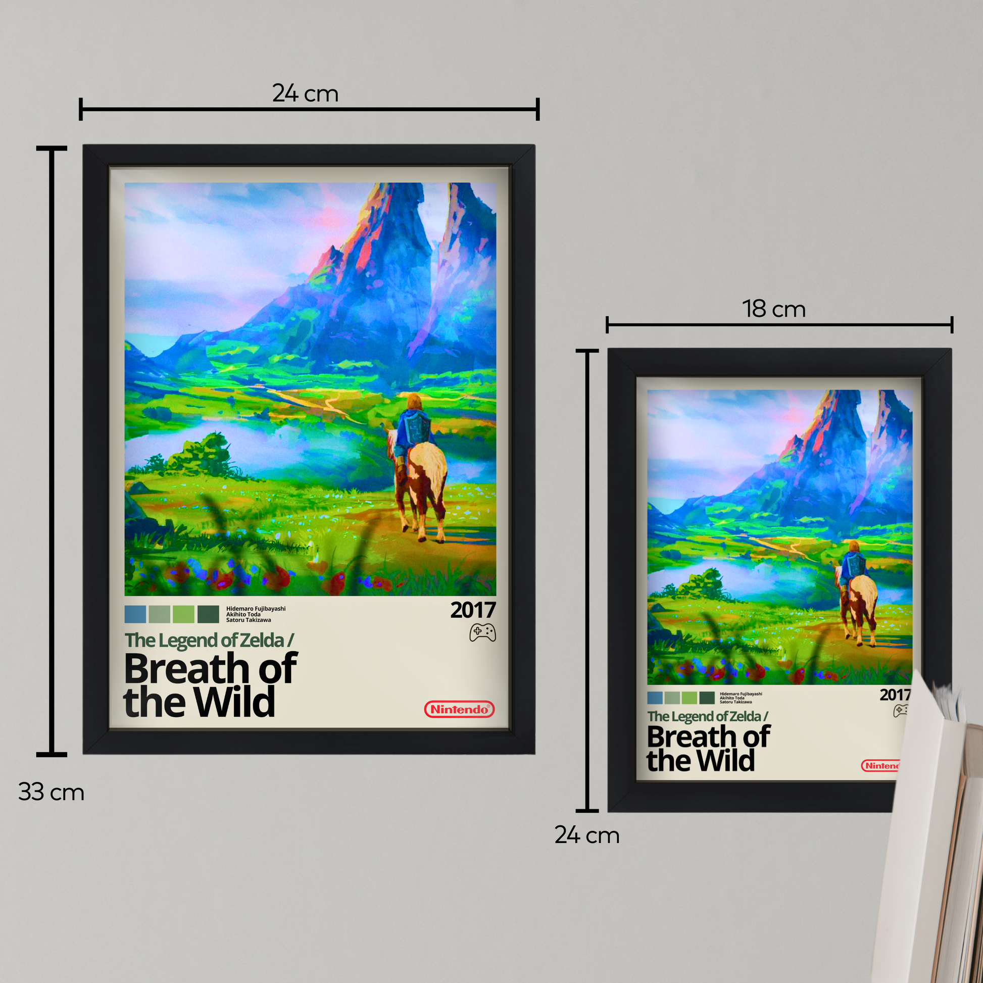 Quadro: The Legend of Zelda - Breath of the Wild (2017) - Quadraê