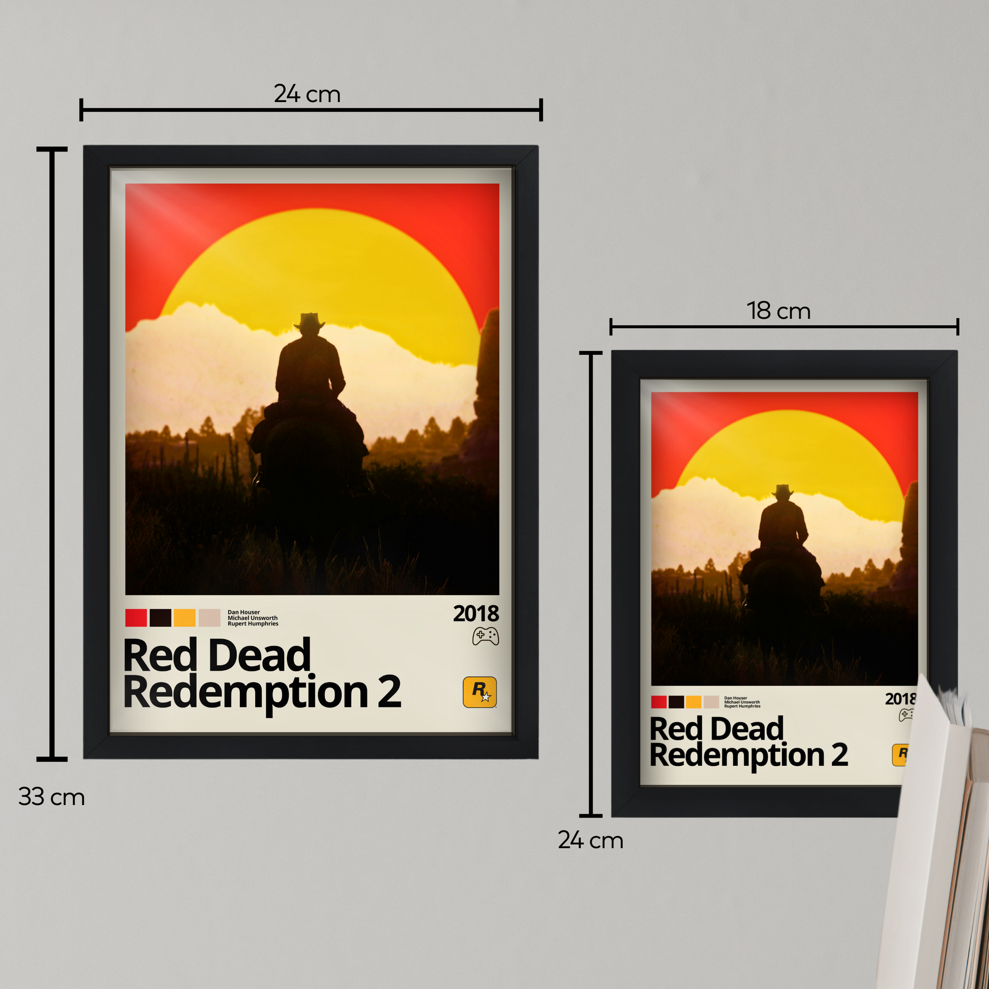 Quadro: Red Dead Redemption 2 (2018) - Quadraê