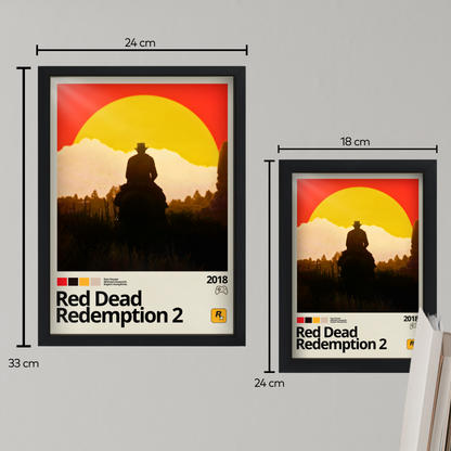 Quadro: Red Dead Redemption 2 (2018) - Quadraê