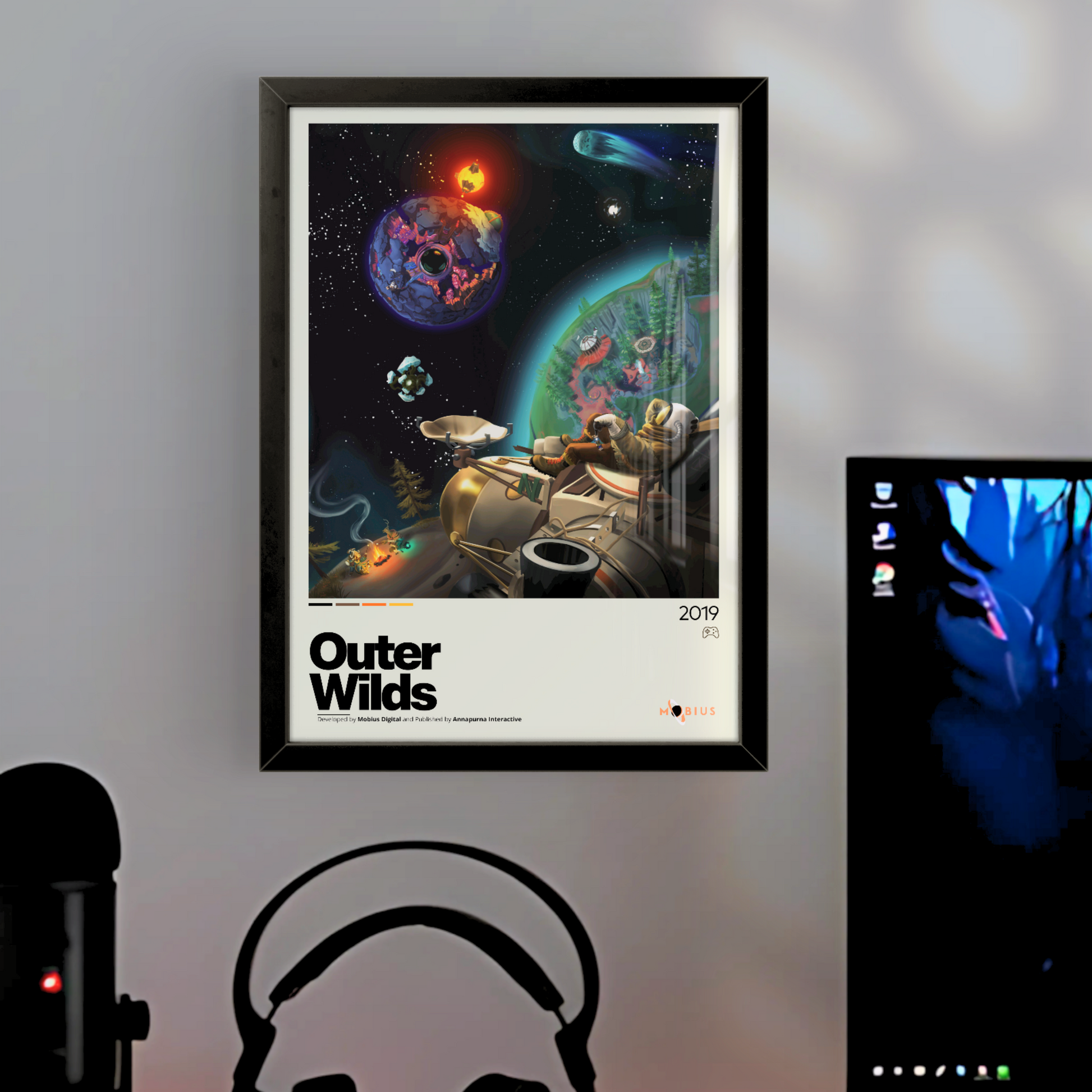 Quadro: Outer Wilds (2019) - Quadraê