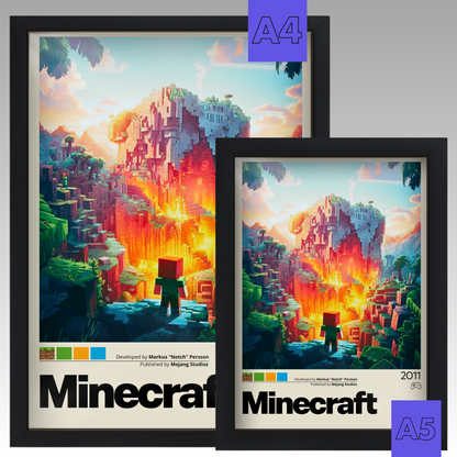 Quadro: Minecraft (2011) - Quadraê