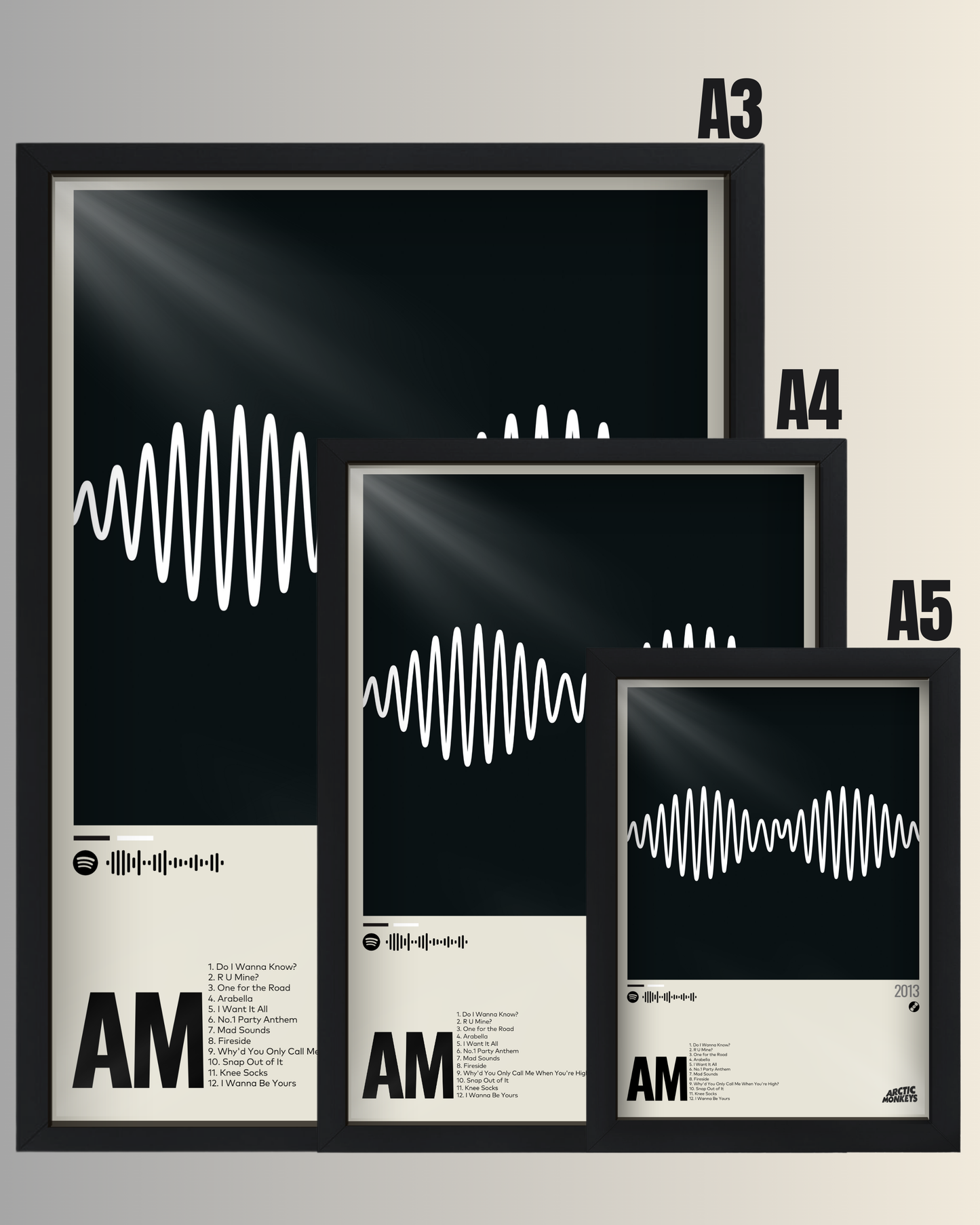 Quadro: AM (2013) by Arctic Monkeys