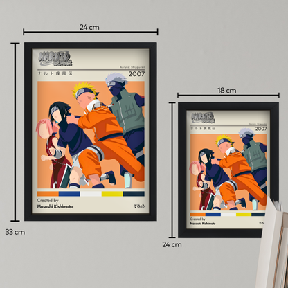 Quadro: Naruto Shippuden (2007) - Quadraê