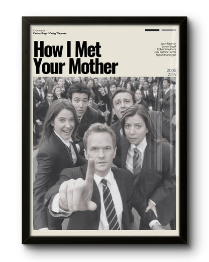 Quadro: How I Met Your Mother (2005) v2