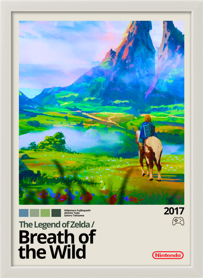 Quadro: The Legend of Zelda - Breath of the Wild (2017)
