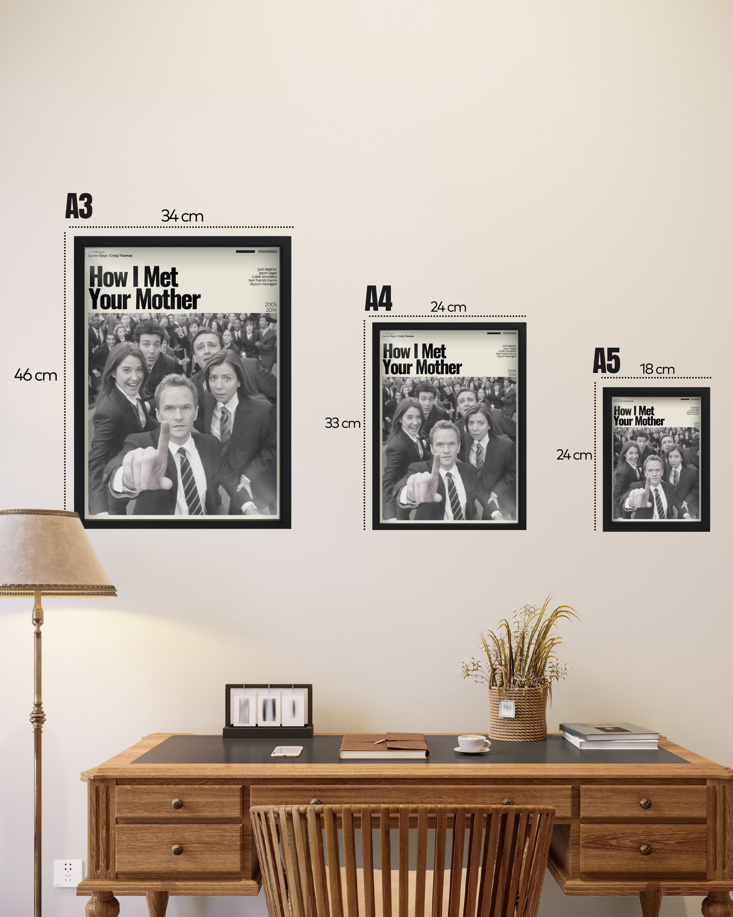 Quadro: How I Met Your Mother (2005) v2