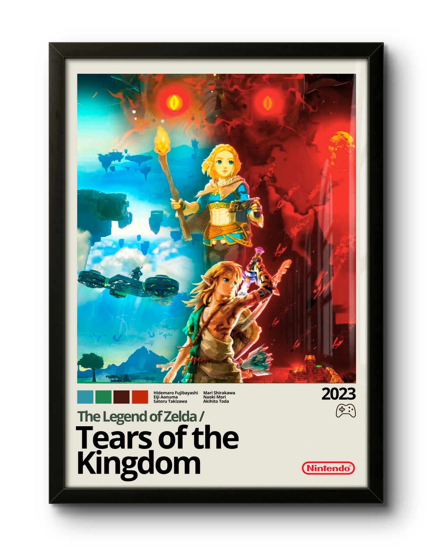 Quadro: The Legend of Zelda - Tears of the Kingdom (2023)