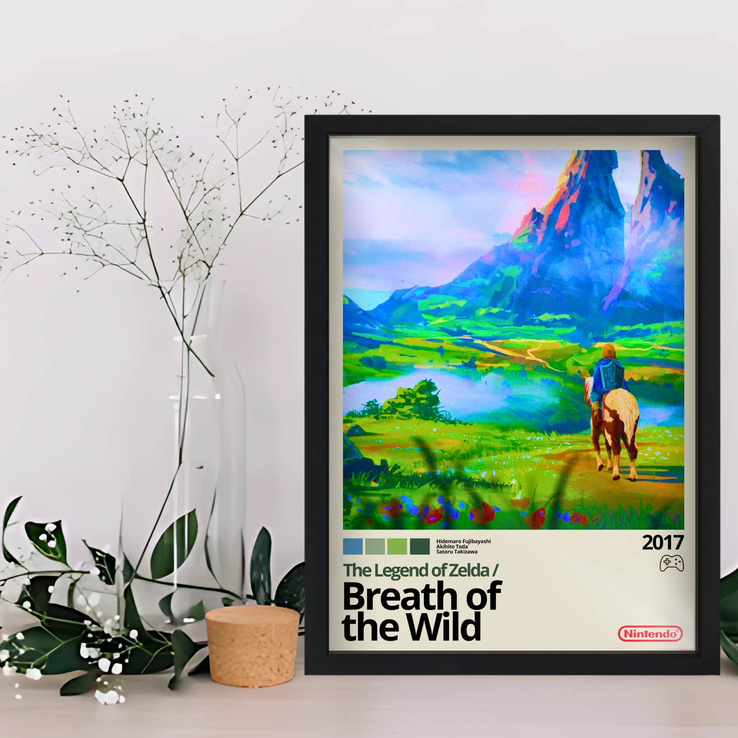 Quadro: The Legend of Zelda - Breath of the Wild (2017) - Quadraê