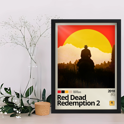 Quadro: Red Dead Redemption 2 (2018) - Quadraê