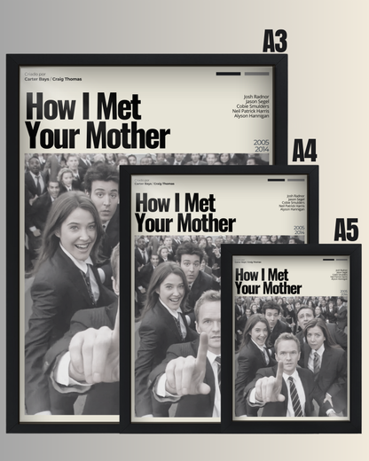 Quadro: How I Met Your Mother (2005) v2