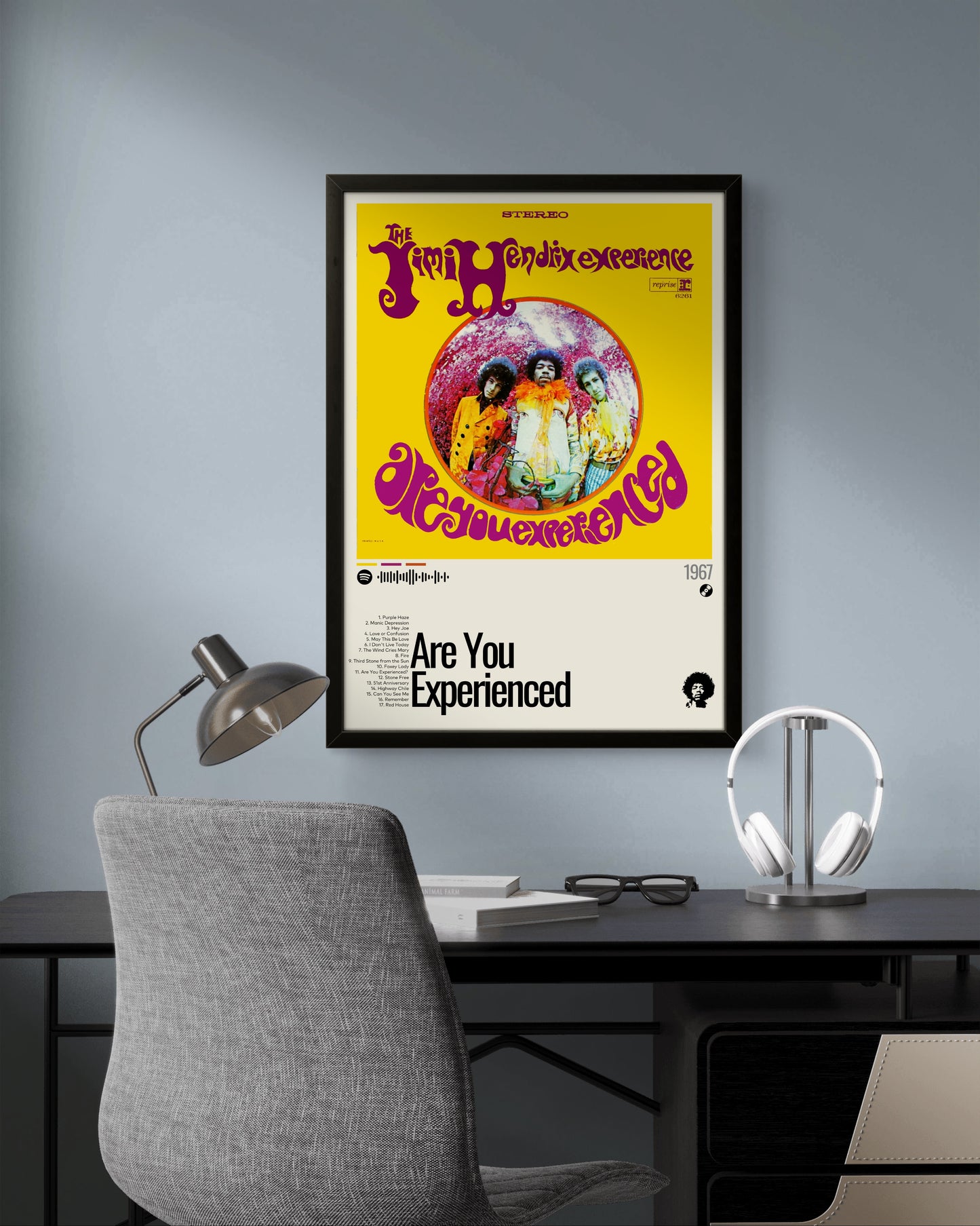 Quadro: Are You Experienced (1967) by Jimi Hendrix