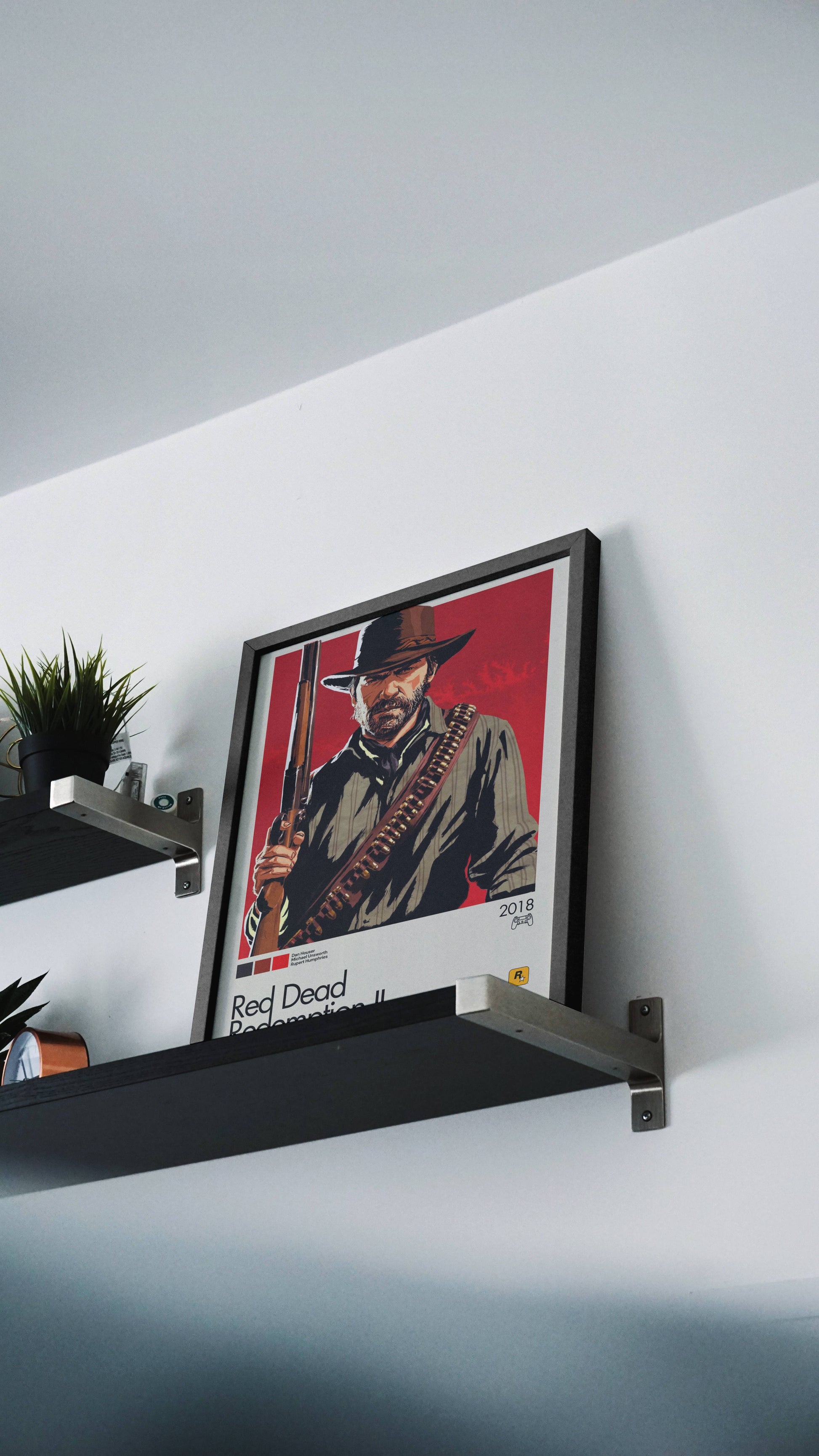 Quadro: Red Dead Redemption 2 (2018) v2 - Quadraê
