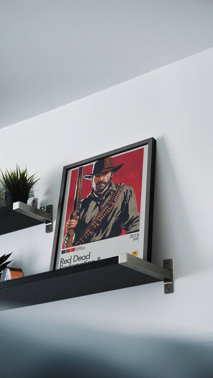 Quadro: Red Dead Redemption 2 (2018) v2 - Quadraê