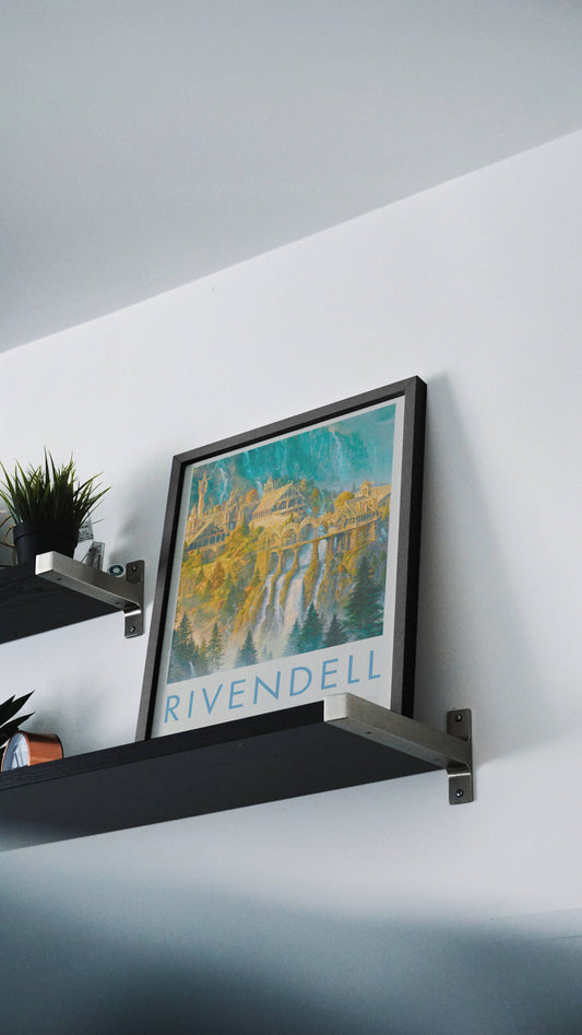 Quadro: Rivendell / Valfenda (O Senhor dos Anéis)