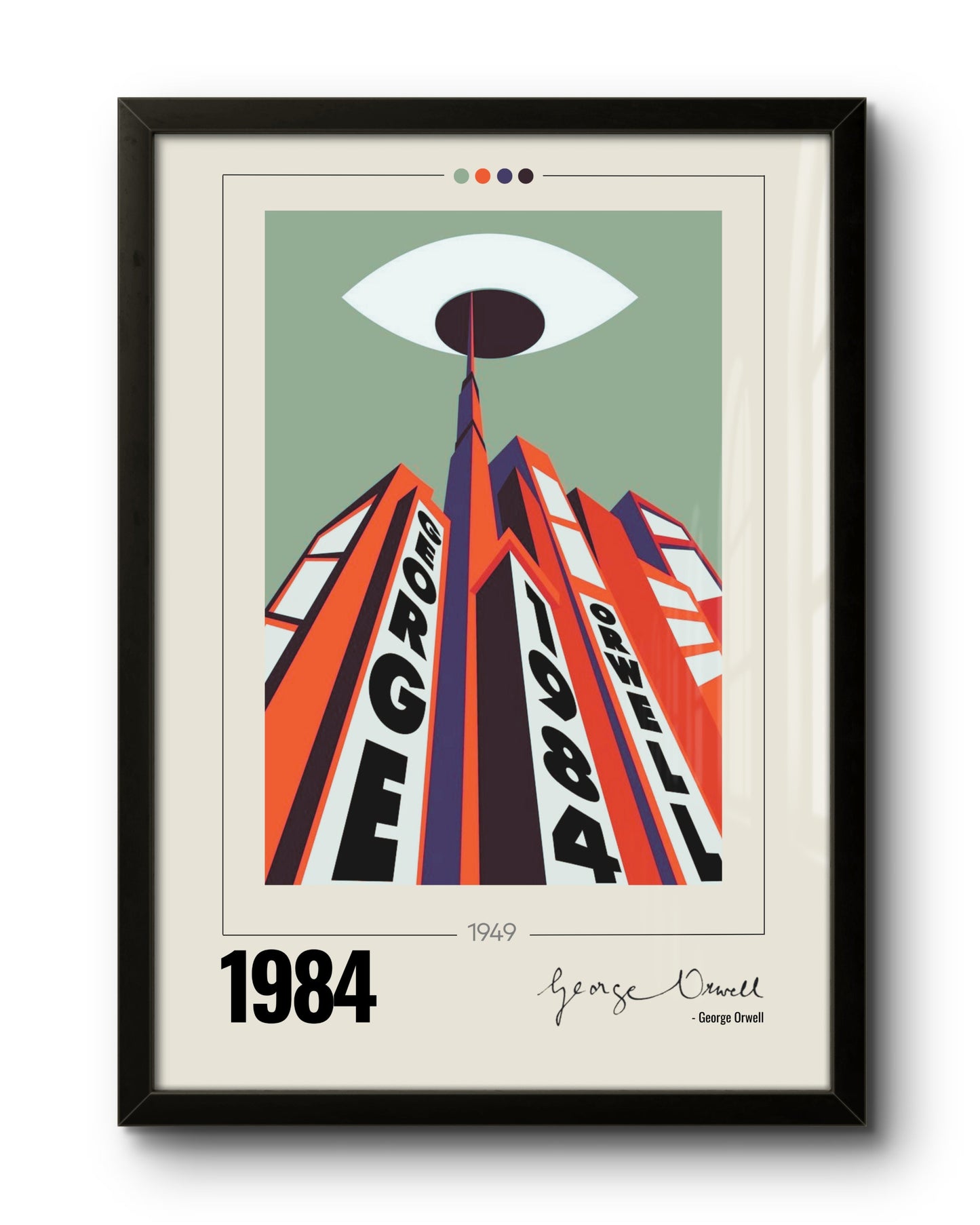 Quadro: 1984 (1949) by George Orwell